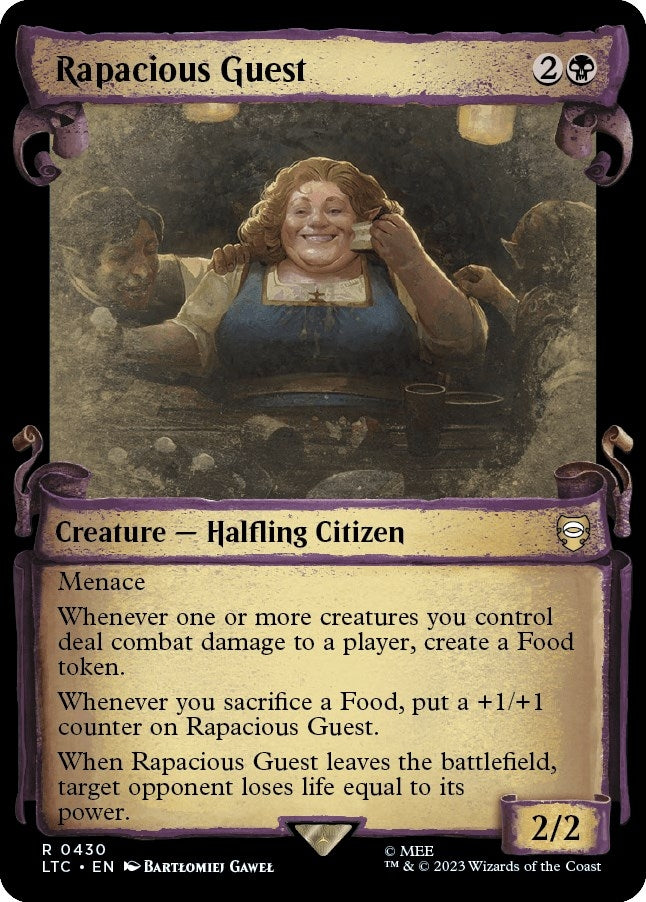 Image for Rapacious Guest (Showcase Scrolls) (430) [Commander: The Lord of the Rings: Tales of Middle-earth]