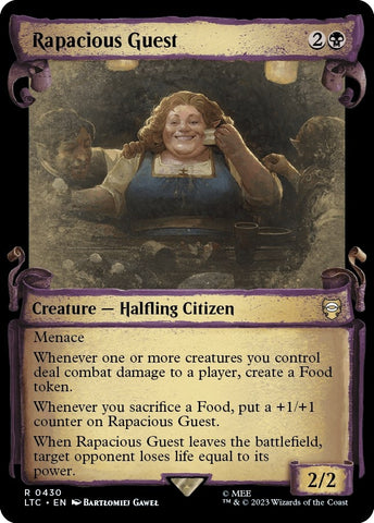 Image for Rapacious Guest (Showcase Scrolls) (430) [Commander: The Lord of the Rings: Tales of Middle-earth]