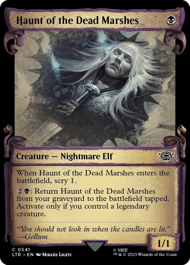 Image for Haunt of the Dead Marshes (Showcase Scrolls) (541) [Universes Beyond: The Lord of the Rings: Tales of Middle-earth]