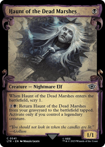 Image for Haunt of the Dead Marshes (Showcase Scrolls) (541) [Universes Beyond: The Lord of the Rings: Tales of Middle-earth]