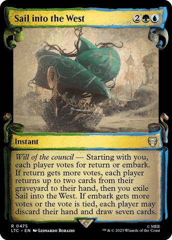 Image for Sail into the West (Showcase Scrolls) (475) [Commander: The Lord of the Rings: Tales of Middle-earth]