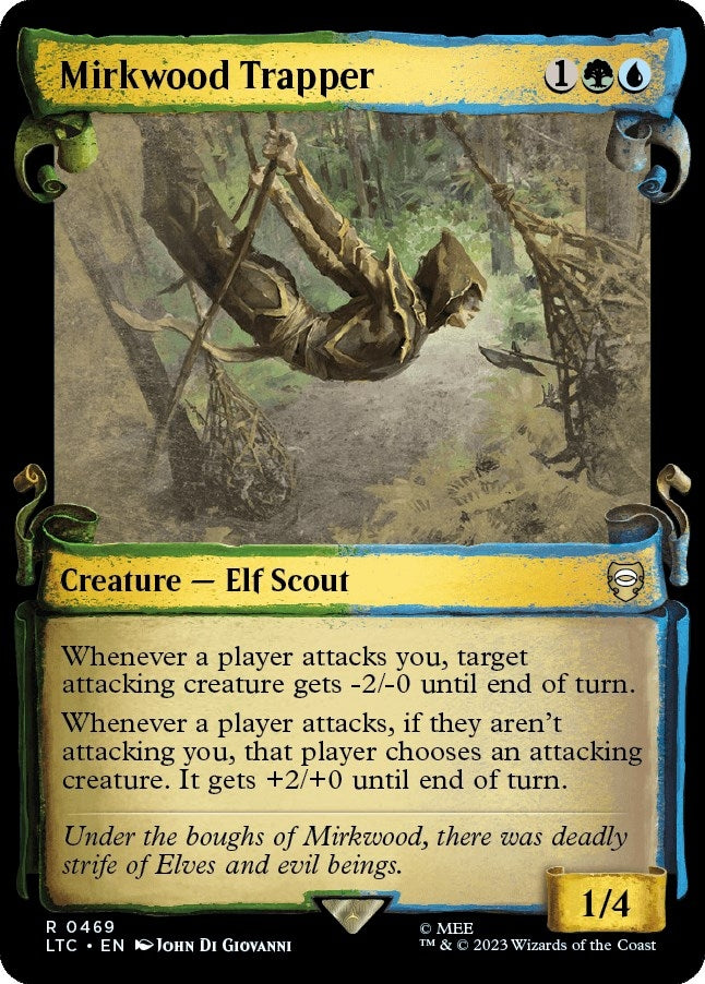 Image for Mirkwood Trapper (Showcase Scrolls) (469) [Commander: The Lord of the Rings: Tales of Middle-earth]
