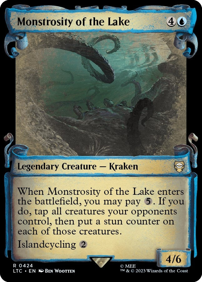Image for Monstrosity of the Lake (Showcase Scrolls) (424) [Commander: The Lord of the Rings: Tales of Middle-earth]