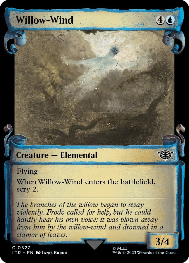 Image for Willow-Wind (Showcase Scrolls) (527) [Universes Beyond: The Lord of the Rings: Tales of Middle-earth]