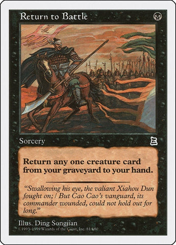 Image for Return to Battle (81) - Magic: The Gathering