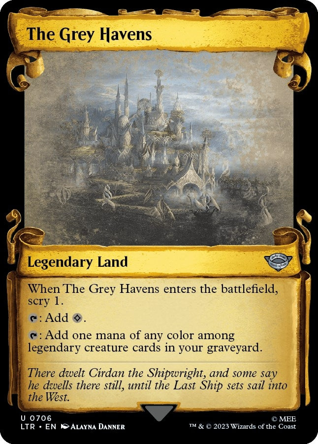 Image for The Grey Havens (Showcase Scrolls) (706) [Universes Beyond: The Lord of the Rings: Tales of Middle-earth]