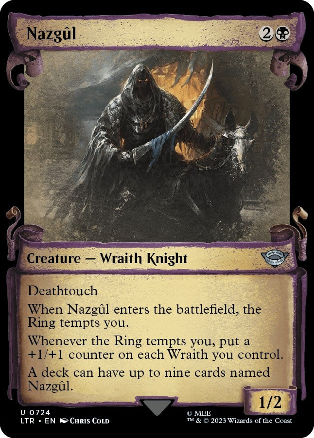 Image for Nazgul (0724) (Showcase Scrolls) (724) [Universes Beyond: The Lord of the Rings: Tales of Middle-earth]
