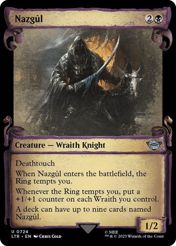 Image for Nazgul (0724) (Showcase Scrolls) (724) [Universes Beyond: The Lord of the Rings: Tales of Middle-earth]