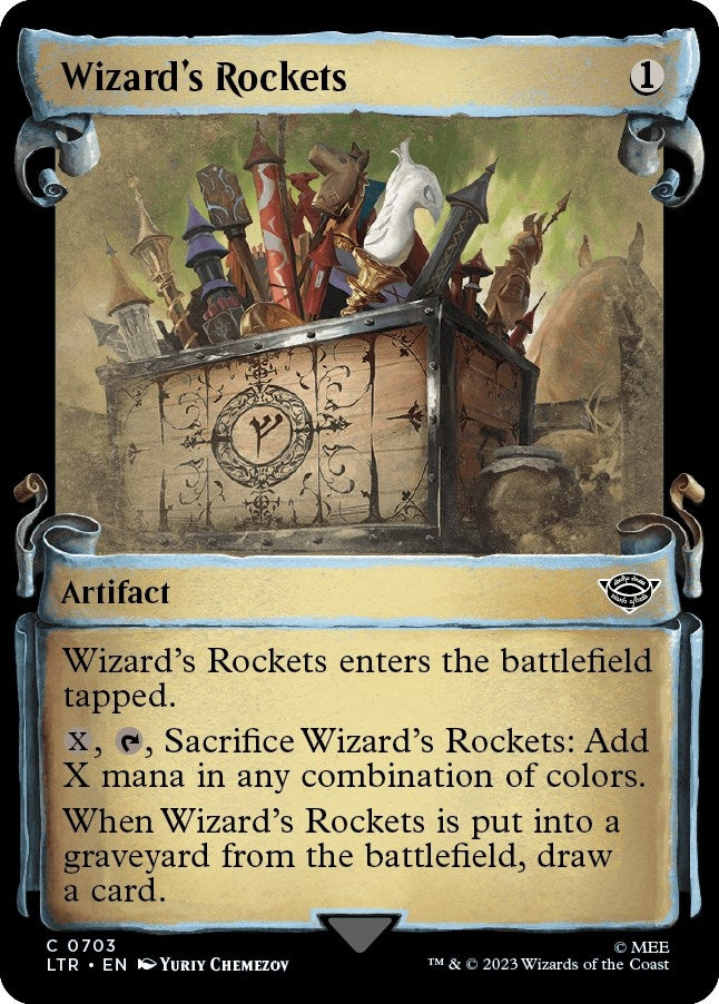 Image for Wizard's Rockets (Showcase Scrolls) (703) [Universes Beyond: The Lord of the Rings: Tales of Middle-earth]