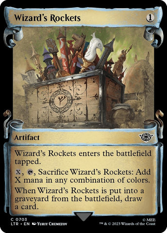 Image for Wizard's Rockets (Showcase Scrolls) (703) [Universes Beyond: The Lord of the Rings: Tales of Middle-earth]
