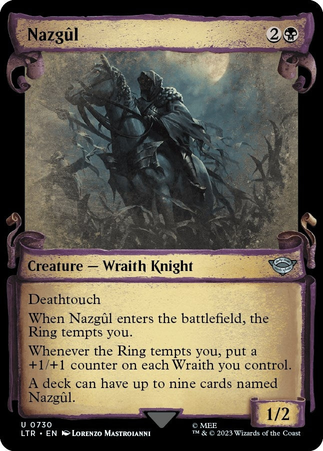 Image for Nazgul (0730) (Showcase Scrolls) (730) [Universes Beyond: The Lord of the Rings: Tales of Middle-earth]
