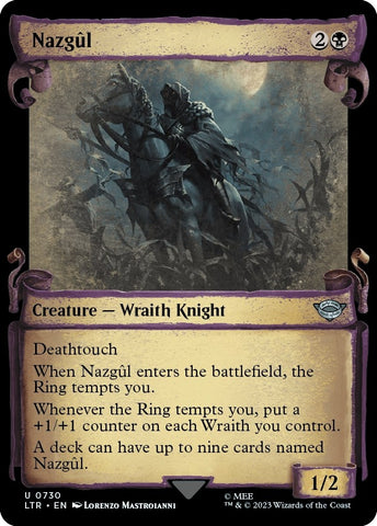 Image for Nazgul (0730) (Showcase Scrolls) (730) [Universes Beyond: The Lord of the Rings: Tales of Middle-earth]