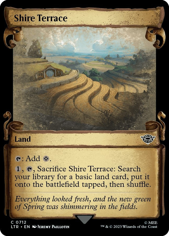 Image for Shire Terrace (Showcase Scrolls) (712) [Universes Beyond: The Lord of the Rings: Tales of Middle-earth]