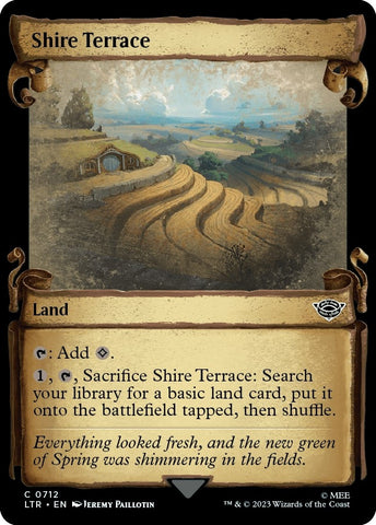 Image for Shire Terrace (Showcase Scrolls) (712) [Universes Beyond: The Lord of the Rings: Tales of Middle-earth]