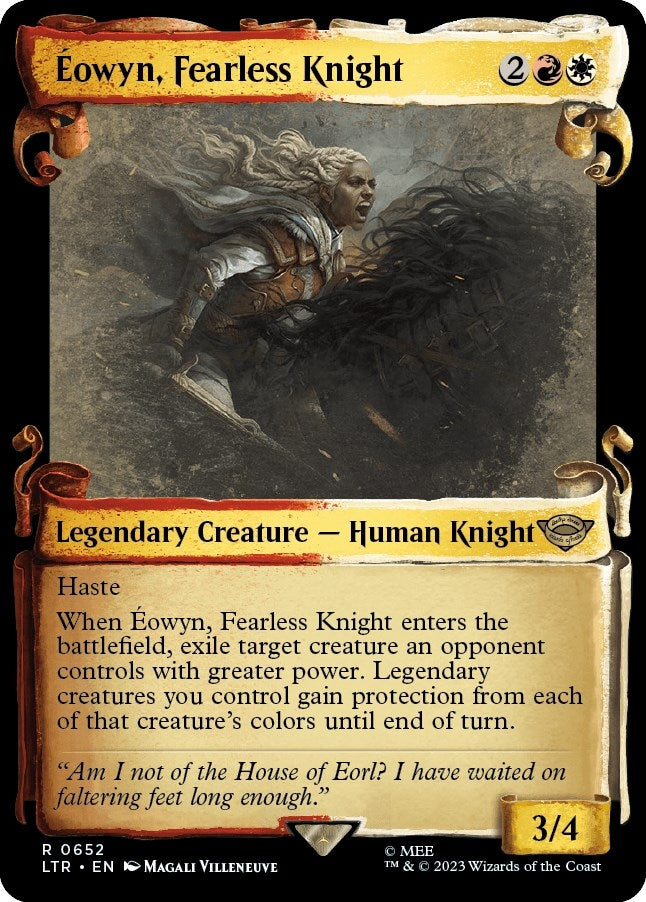 Image for Eowyn, Fearless Knight (Showcase Scrolls) (652) [Universes Beyond: The Lord of the Rings: Tales of Middle-earth]