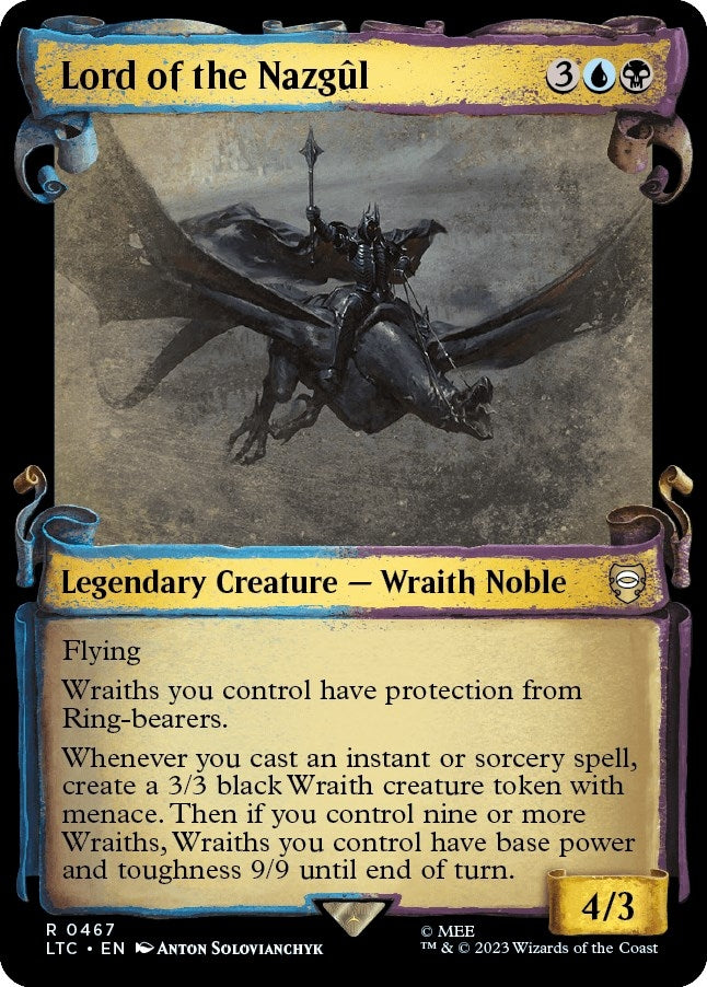 Image for Lord of the Nazgul (Showcase Scrolls) (467) [Commander: The Lord of the Rings: Tales of Middle-earth]