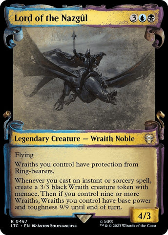 Image for Lord of the Nazgul (Showcase Scrolls) (467) [Commander: The Lord of the Rings: Tales of Middle-earth]