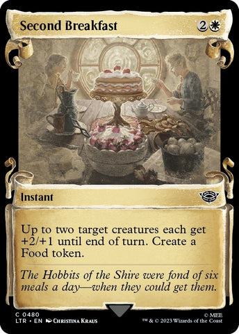 Image for Second Breakfast (Showcase Scrolls) (480) [Universes Beyond: The Lord of the Rings: Tales of Middle-earth]