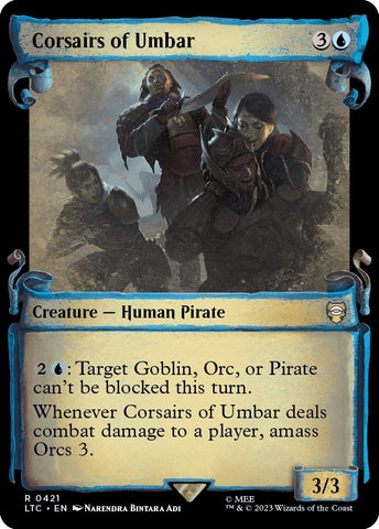 Image for Corsairs of Umbar (Showcase Scrolls) (421) [Commander: The Lord of the Rings: Tales of Middle-earth]