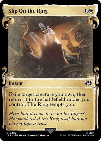 Image for Slip on the Ring (Showcase Scrolls) (482) [Universes Beyond: The Lord of the Rings: Tales of Middle-earth]