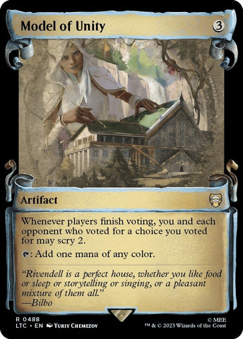Image for Model of Unity (Showcase Scrolls) (488) [Commander: The Lord of the Rings: Tales of Middle-earth]