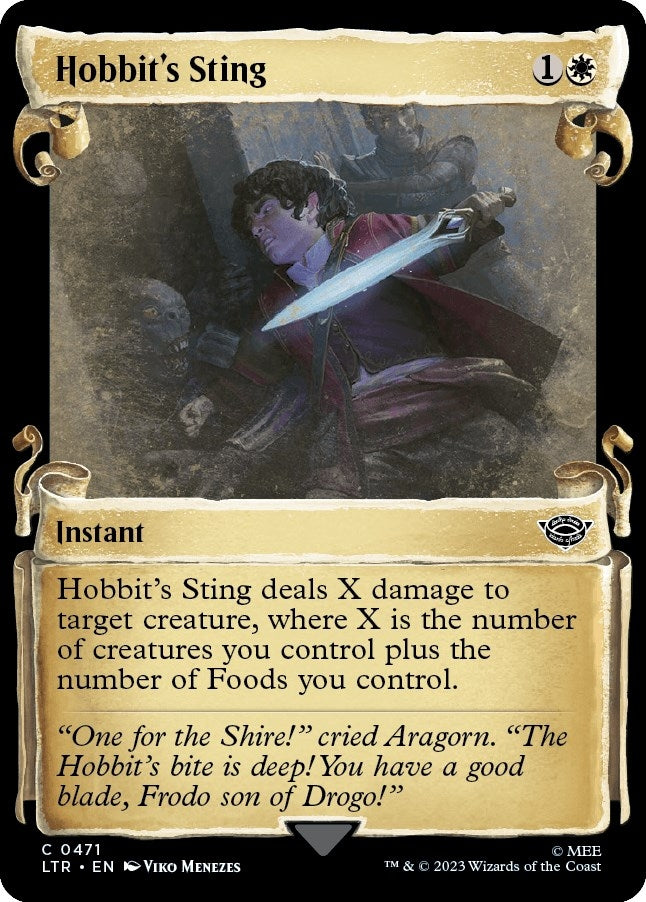 Image for Hobbit's Sting (Showcase Scrolls) (471) [Universes Beyond: The Lord of the Rings: Tales of Middle-earth]