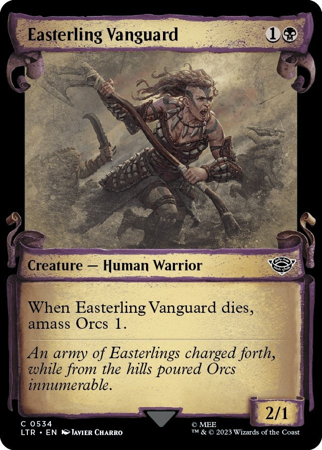 Image for Easterling Vanguard (Showcase Scrolls) (534) [Universes Beyond: The Lord of the Rings: Tales of Middle-earth]