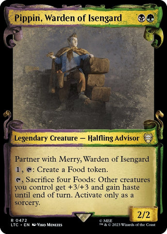 Image for Pippin, Warden of Isengard (Showcase Scrolls) (472) [Commander: The Lord of the Rings: Tales of Middle-earth]