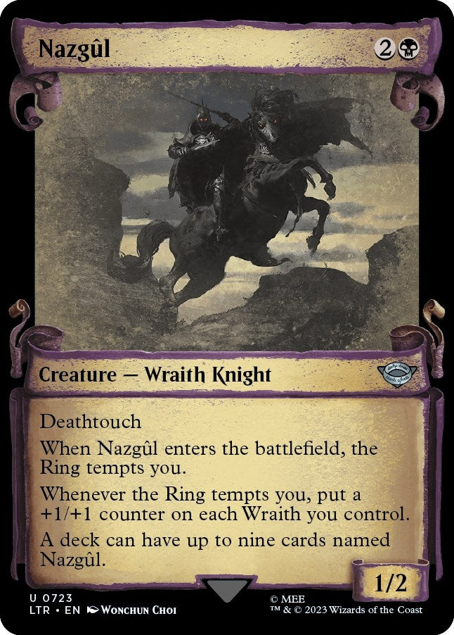 Image for Nazgul (0723) (Showcase Scrolls) (723) [Universes Beyond: The Lord of the Rings: Tales of Middle-earth]