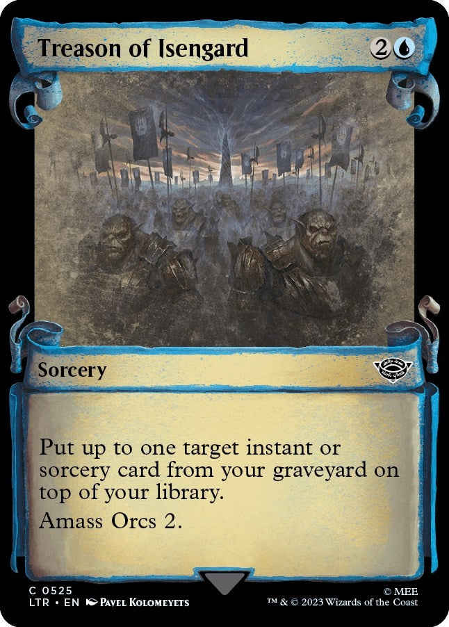Image for Treason of Isengard (Showcase Scrolls) (525) [Universes Beyond: The Lord of the Rings: Tales of Middle-earth]