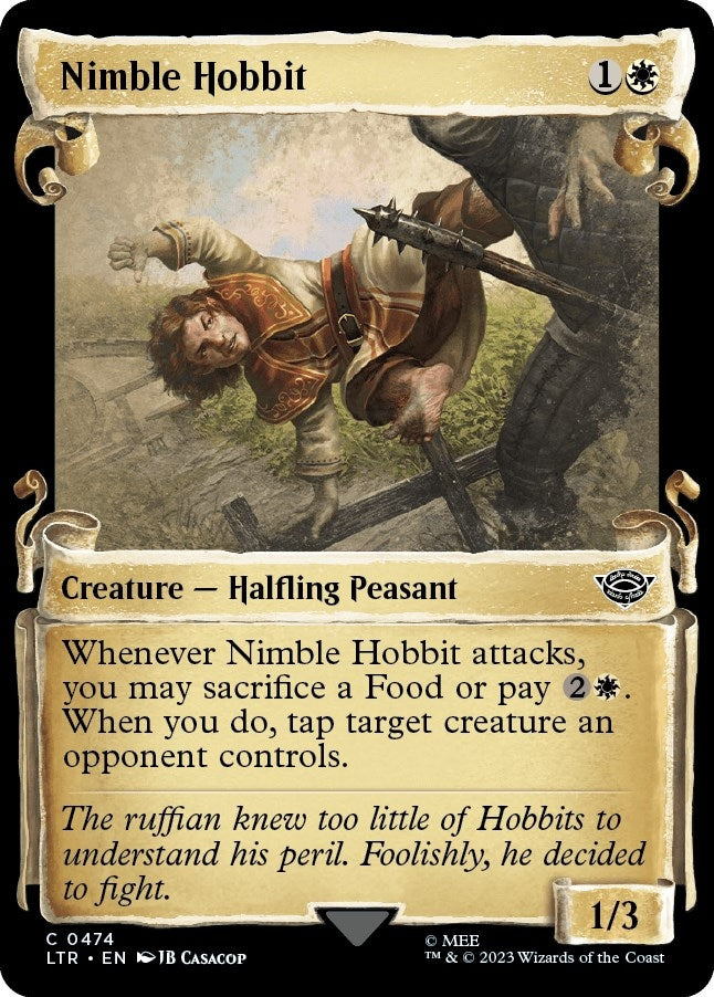 Image for Nimble Hobbit (Showcase Scrolls) (474) [Universes Beyond: The Lord of the Rings: Tales of Middle-earth]