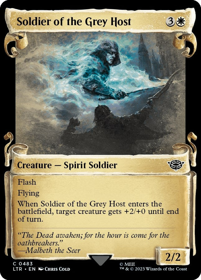 Image for Soldier of the Grey Host (Showcase Scrolls) (483) [Universes Beyond: The Lord of the Rings: Tales of Middle-earth]