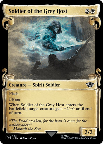 Image for Soldier of the Grey Host (Showcase Scrolls) (483) [Universes Beyond: The Lord of the Rings: Tales of Middle-earth]