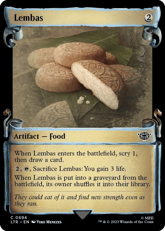 Image for Lembas (Showcase Scrolls) (694) [Universes Beyond: The Lord of the Rings: Tales of Middle-earth]