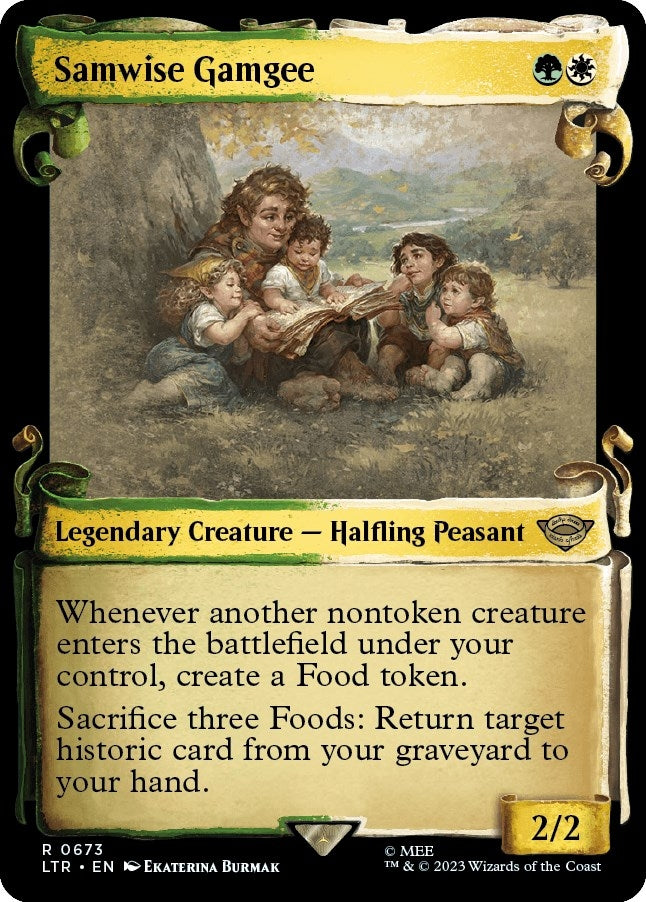 Image for Samwise Gamgee (Showcase Scrolls) (673) [Universes Beyond: The Lord of the Rings: Tales of Middle-earth]