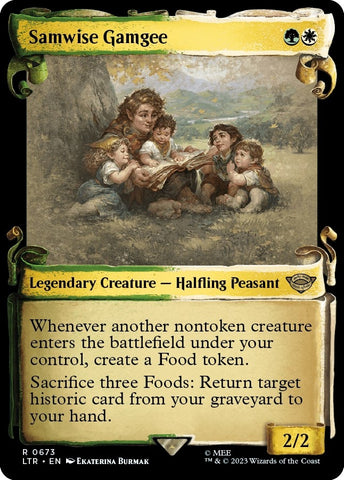 Image for Samwise Gamgee (Showcase Scrolls) (673) [Universes Beyond: The Lord of the Rings: Tales of Middle-earth]