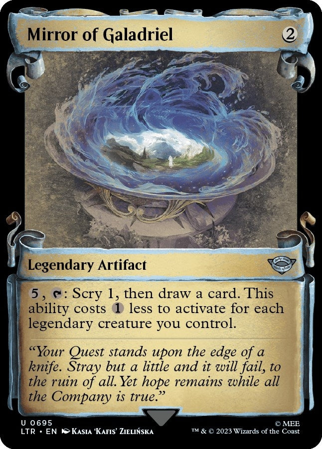 Image for Mirror of Galadriel (Showcase Scrolls) (695) [Universes Beyond: The Lord of the Rings: Tales of Middle-earth]