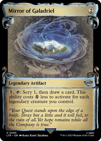 Image for Mirror of Galadriel (Showcase Scrolls) (695) [Universes Beyond: The Lord of the Rings: Tales of Middle-earth]