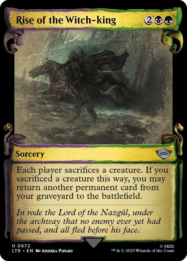 Image for Rise of the Witch-king (Showcase Scrolls) (672) [Universes Beyond: The Lord of the Rings: Tales of Middle-earth]