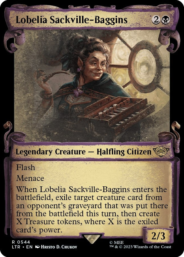 Image for Lobelia Sackville-Baggins (Showcase Scrolls) (544) [Universes Beyond: The Lord of the Rings: Tales of Middle-earth]