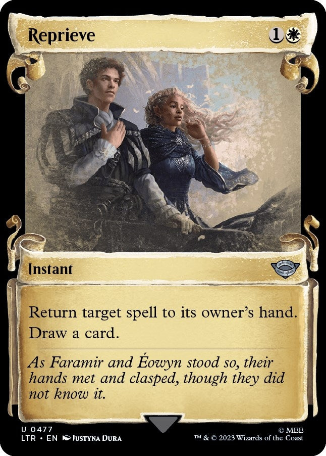 Image for Reprieve (Showcase Scrolls) (477) [Universes Beyond: The Lord of the Rings: Tales of Middle-earth]