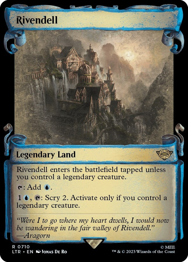 Image for Rivendell (Showcase Scrolls) (710) [Universes Beyond: The Lord of the Rings: Tales of Middle-earth]