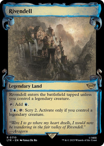 Image for Rivendell (Showcase Scrolls) (710) [Universes Beyond: The Lord of the Rings: Tales of Middle-earth]
