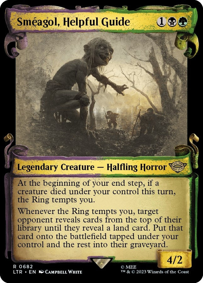 Image for Smeagol, Helpful Guide (Showcase Scrolls) (682) [Universes Beyond: The Lord of the Rings: Tales of Middle-earth]
