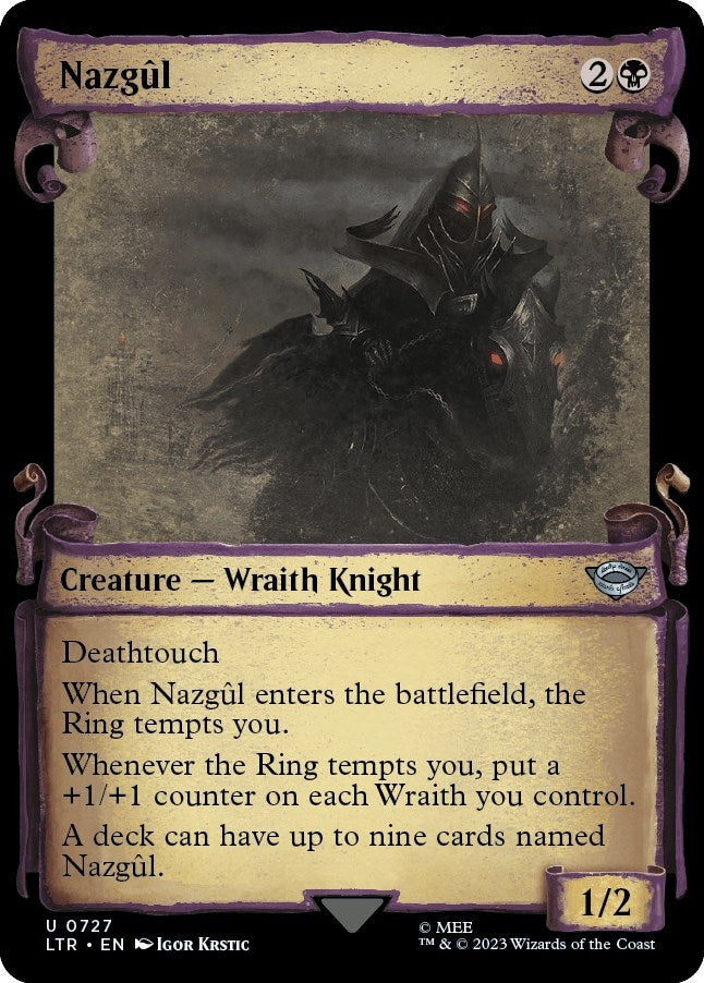 Image for Nazgul (0727) (Showcase Scrolls) (727) [Universes Beyond: The Lord of the Rings: Tales of Middle-earth]