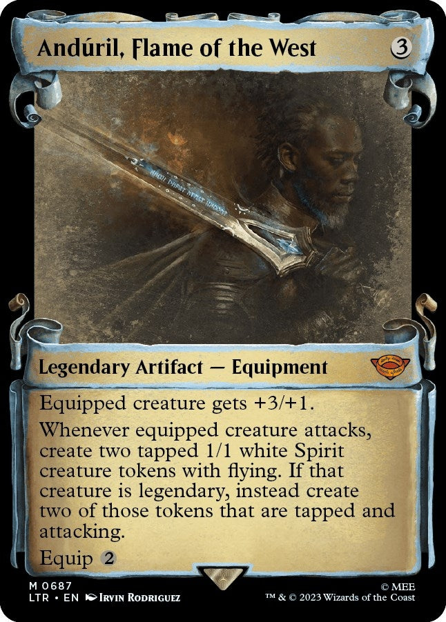 Image for Anduril, Flame of the West (Showcase Scrolls) (687) [Universes Beyond: The Lord of the Rings: Tales of Middle-earth]