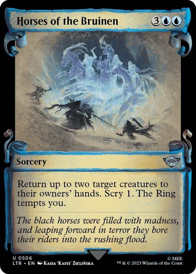 Image for Horses of the Bruinen (Showcase Scrolls) (506) [Universes Beyond: The Lord of the Rings: Tales of Middle-earth]