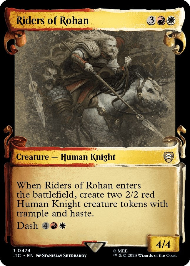 Image for Riders of Rohan (Showcase Scrolls) (474) [Commander: The Lord of the Rings: Tales of Middle-earth]