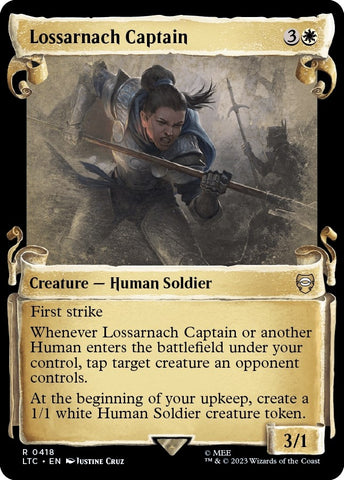 Image for Lossarnach Captain (Showcase Scrolls) (418) [Commander: The Lord of the Rings: Tales of Middle-earth]