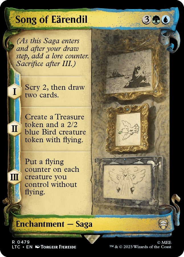 Image for Song of Earendil (Showcase Scrolls) (479) [Commander: The Lord of the Rings: Tales of Middle-earth]